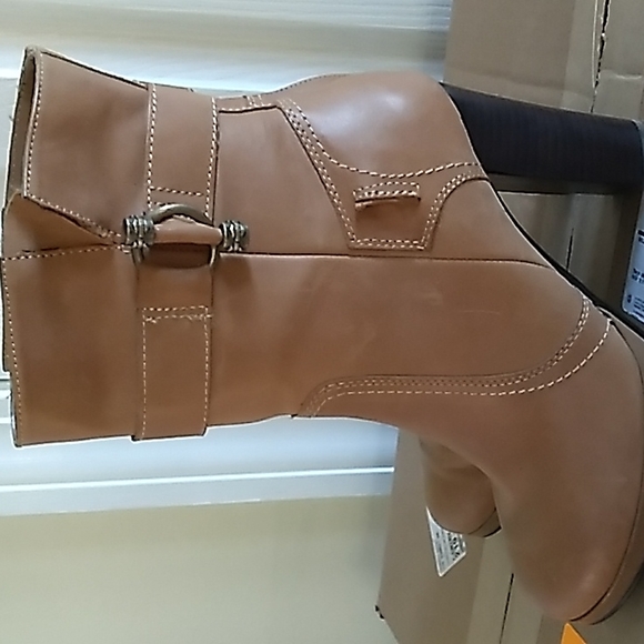 Harley Davidson heeled boots size 7 - Picture 2 of 8